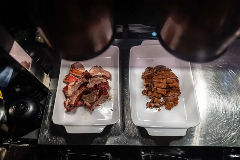 Geroosterd vlees uit de Chinese keuken